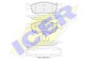 ICER 181924 Brake Pad Set, disc brake
